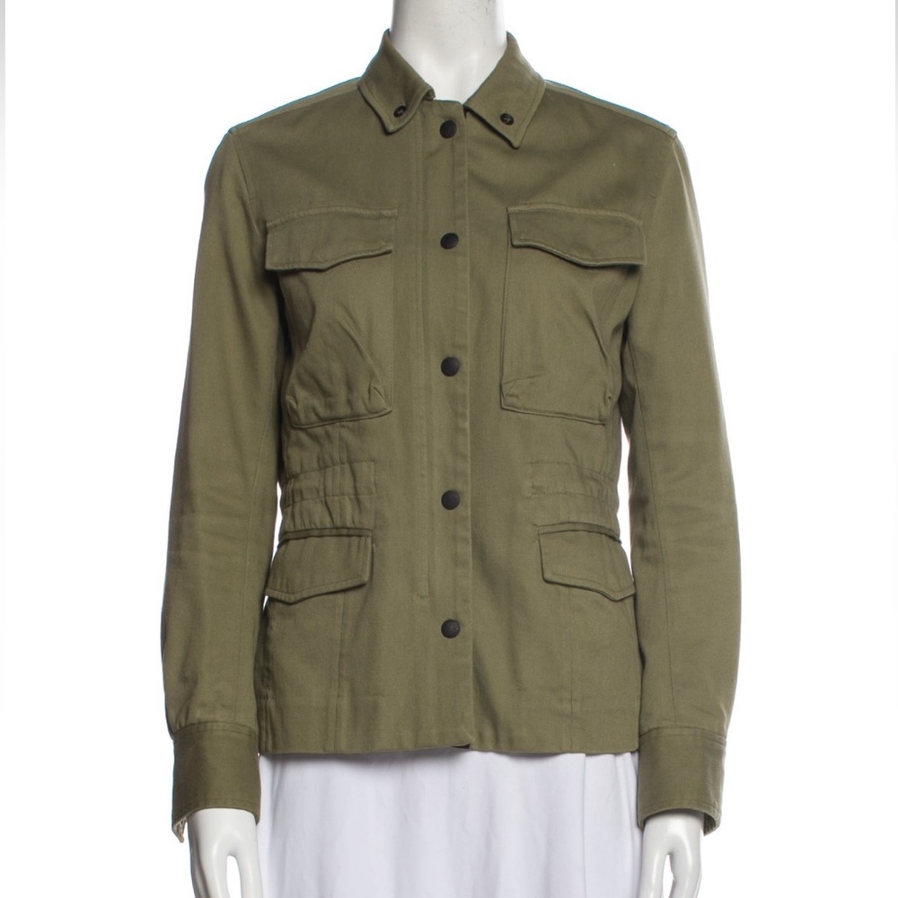 Rag And Bone Utility Jacket In Green Size 2 (Wome… - image 1